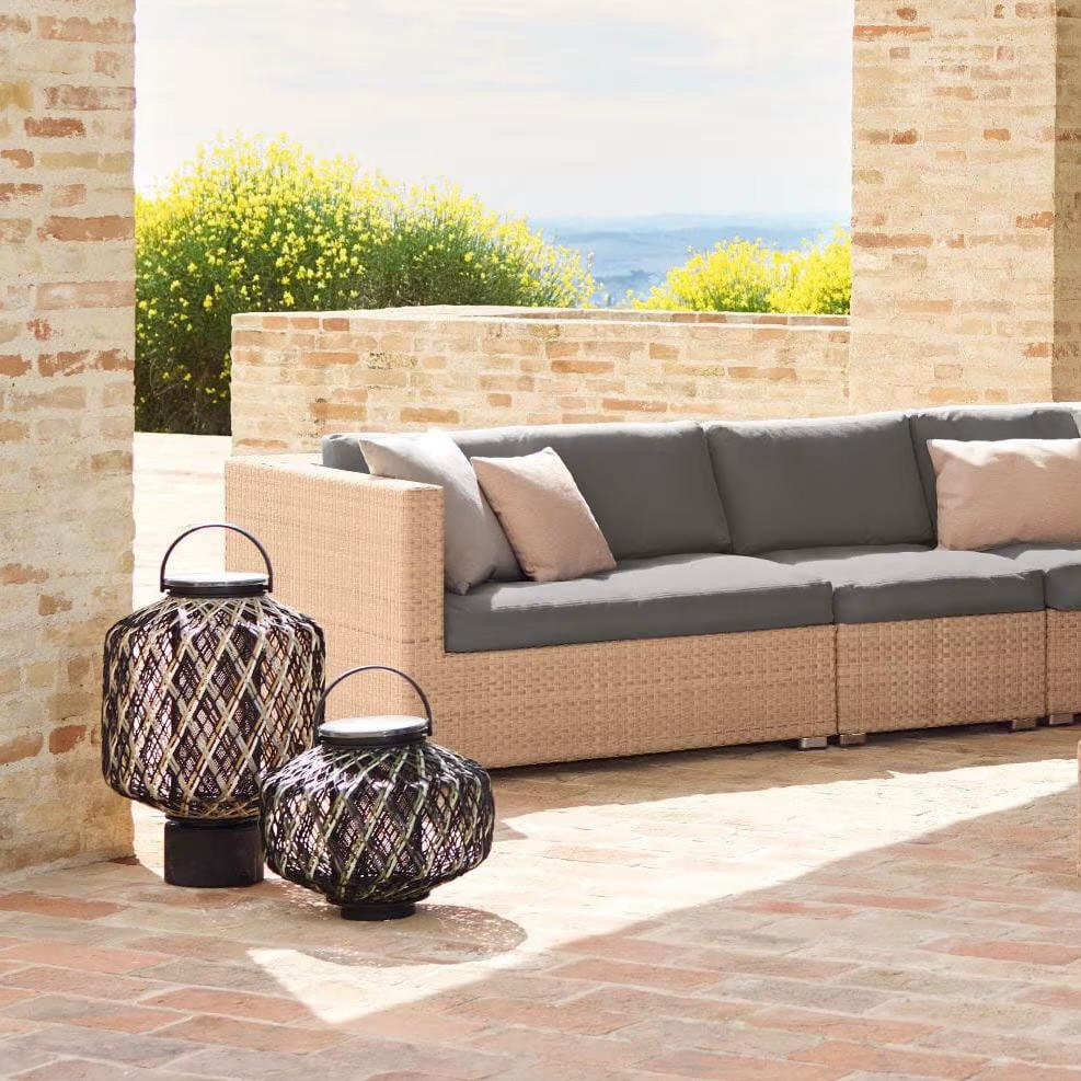 Dedon Modular Lounge Pieces Provide Unlimited Versatile Seating Arrangement To Fit & Enhance Your Outdoor Living Spaces!