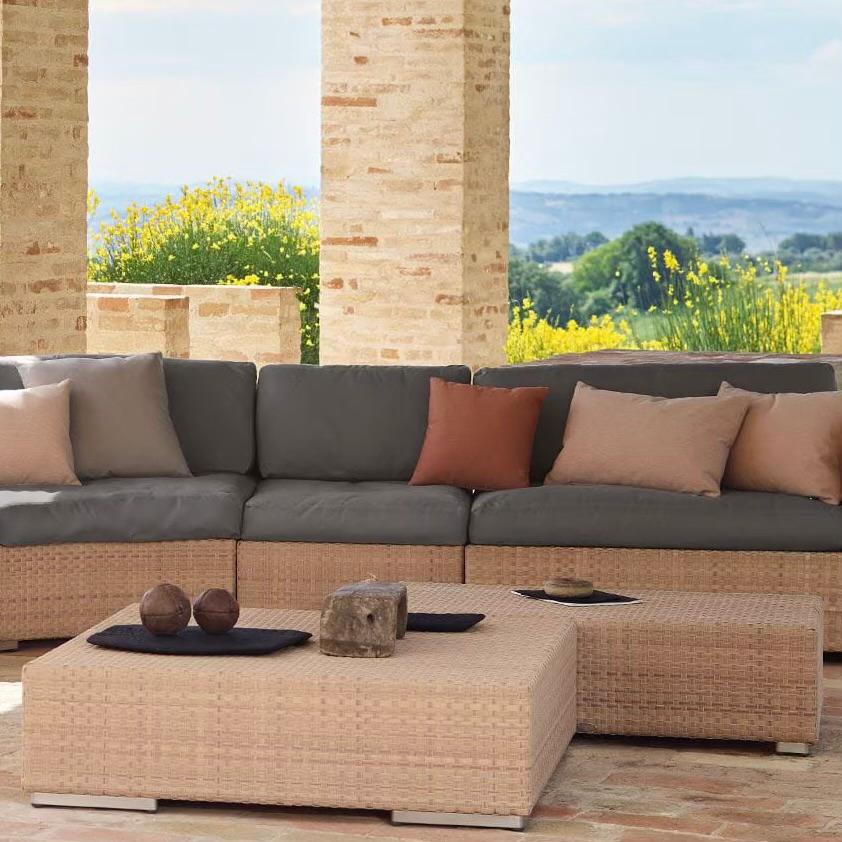 Modular Lounge Pieces Provide Unlimited Versatile Seating Arrangement To Fit & Enhance Your Outdoor Living Spaces!
