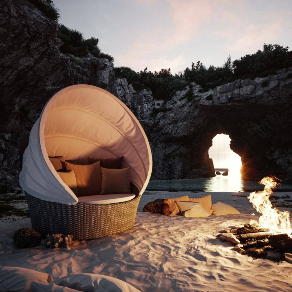 Dedon Furniture Orbit XXL Daybed