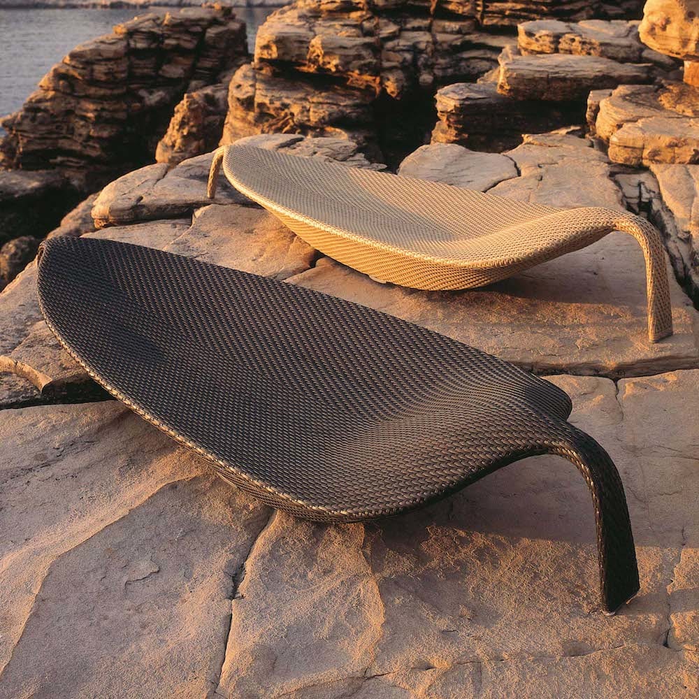 Dedon Furniture Leaf Beach Chair Loungers