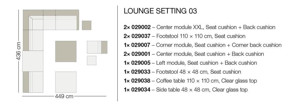 Louge Setting 3