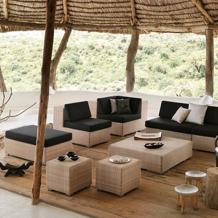 Dedon Modular Lounge Pieces Provide Unlimited Versatile Seating Arrangement To Fit & Enhance Your Outdoor Living Spaces!