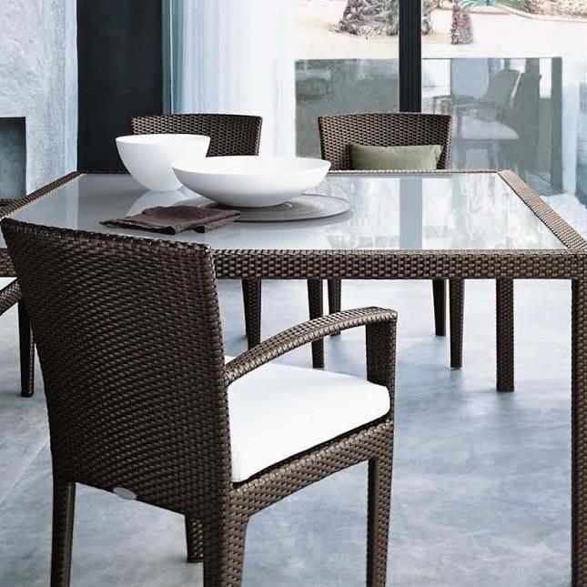 Dedon Furniture Panama Outdoor Dining Set