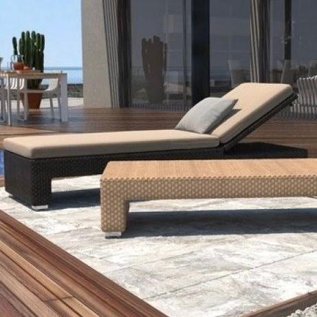 Dedon Furniture Lounge Beach Chair/Chaise